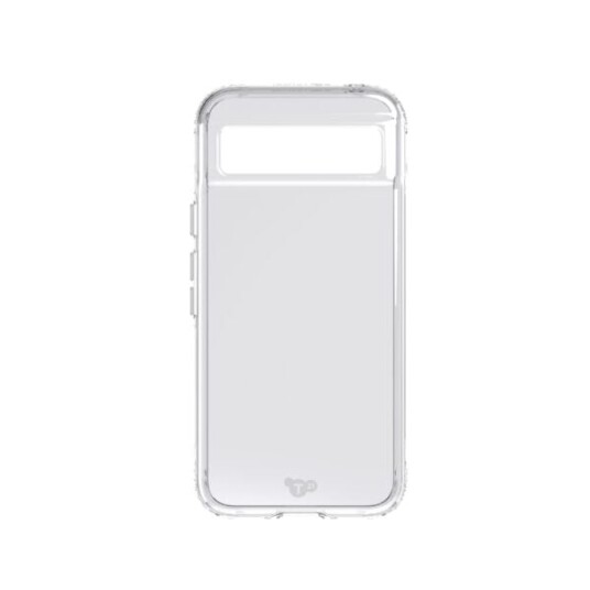 Tech21 Evo Clear Cover for Google Pixel 8a - Antimikrobiell støtsikker 3,6 m (anti-gulning)