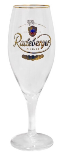 Radeberger ølglass 40 cl