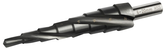 Ironside 201576 Trinnbor 8 trinn Ø 6–20 mm Maskintilbehør & forbruk