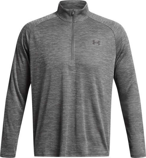 Under Armour Tech Textured 1/2 Zip Castlerock LG Under Armour Tech Textured 1/2 Zip Castlerock LG