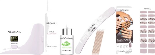 NEONAIL Gel Stickers Full Kit M04