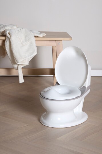 Beemoo CARE Toalettpotte med Lyd White/Grey