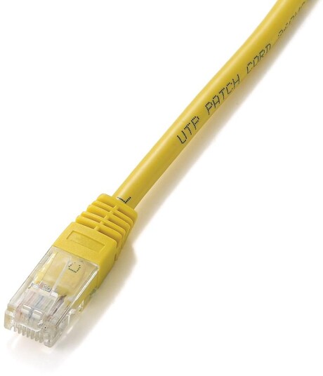 EQUIP ECO Patchkabel C5e U/UTP 5.00m gelb bulk