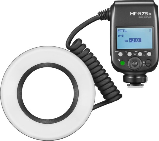 Ringblits til Nikon - Godox MF-R76N TTL