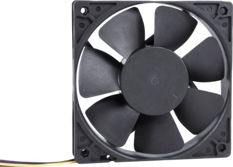 Alphacool 24845 Vifte 12cm 4000 Rpm Sort