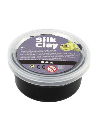 Silk Clay Black 40gr. Silk Clay Black 40gr.