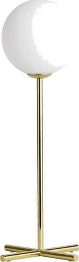 Decotique Runa Bordlampe Messing/Opal