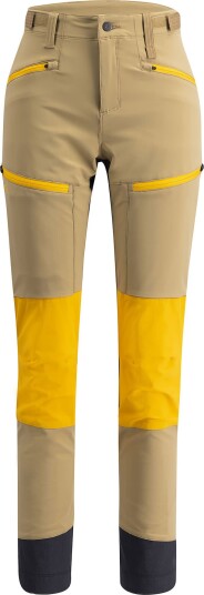 Lundhags Women's Padje Stretch Pant Dark Sand/Tangelo 46, Dark Sand/Tangelo