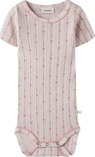 Lil"Atelier Nbfrachello Duna Ss Slim Body Lil Pink 62