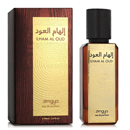Zimaya Ilham Al Oud Eau de Parfum 100 ml Unisex Spray Treaktige Duft Zimaya Ilham Al Oud Eau de Parfum 100 ml Unisex Spray Treaktige Duft