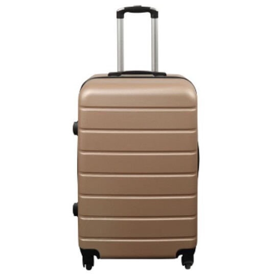 Borg Living Koffert i gull - Hard ABS / polykarbonat Borg Living Koffert i gull - Hard ABS / polykarbonat