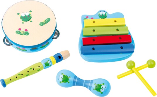 Small Foot Legler Musikkinstrumentsett Frosk 2+ År