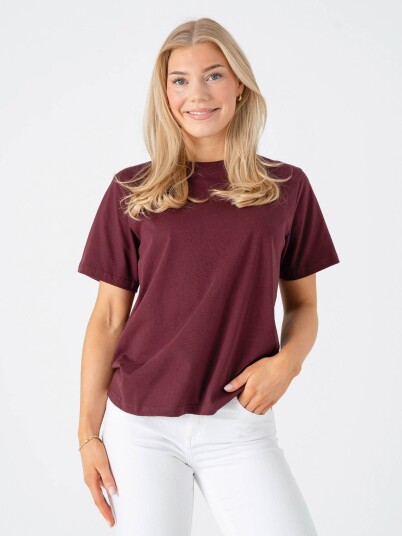 Ichi Palmer Loose Short Sleeve Lilla XS
