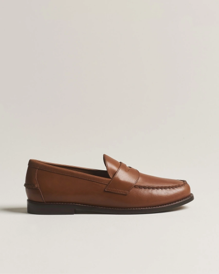 Polo Ralph Lauren Leather Penny Loafer Tan