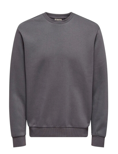 ONLY & SONS Onsceres Crew Neck Noos - Grey - XXL