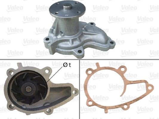 VALEO 506737 Vannpumpe