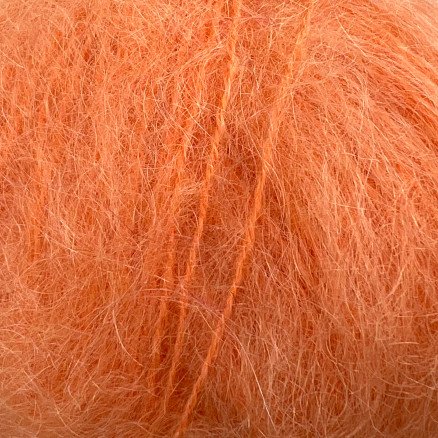 Permin Bella Mohairgarn 66 Lys Oransje