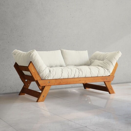 Zylar 2 seters Sovesofa Hvit