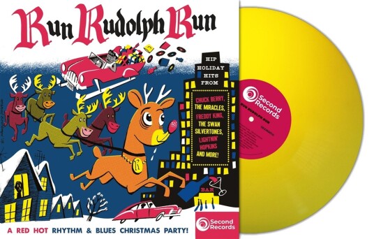 Diverse Artister Run Rudolph Run Limited Edition Uk Vinyl