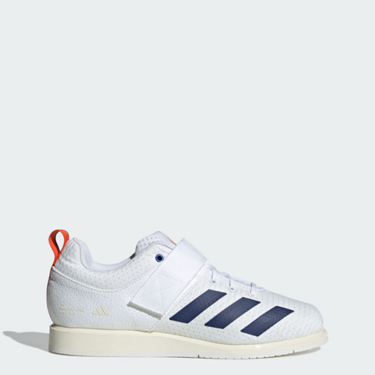 Adidas Powerlift 5 Sko Hvit Mørkeblå White/Dark Blue 41 1/3