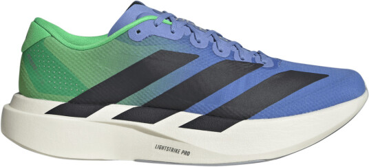 Adidas Men"s Adizero Evo SL Blue fusion/ Night Grey / Solar Lime 44 ⅔ Adidas Men"s Adizero Evo SL Blue fusion/ Night Grey / Solar Lime 44 ⅔