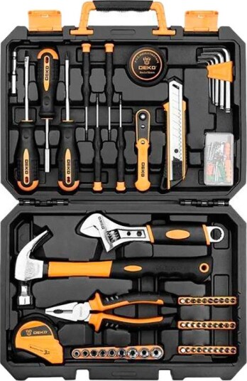 Deko Tools Verktøysett (100 Deler)