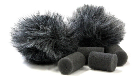 RYCOTE Windjammer Lavalier Pair Grey RYCOTE Windjammer Lavalier Pair Grey