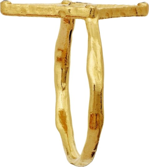 Maanesten Harlekin Ring Gullfarge 57.0 Eurosize