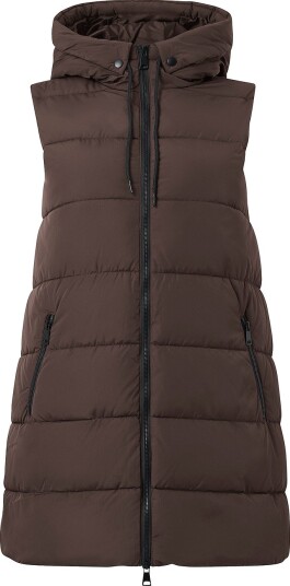 Zizzi Vest cArylie Waistcoat Brun