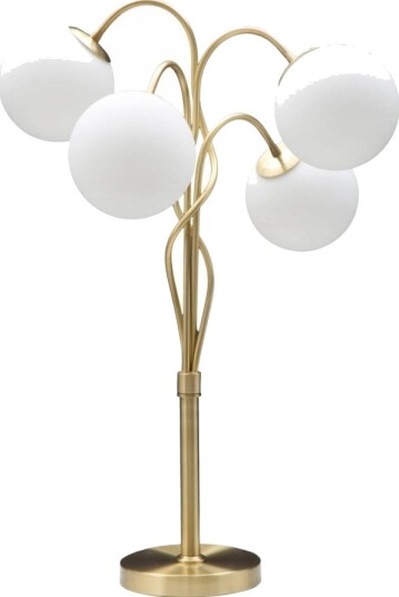 Atmosphera Skrivebordslampe Med 4 Lamper Glamy, Høyde 74 Cm