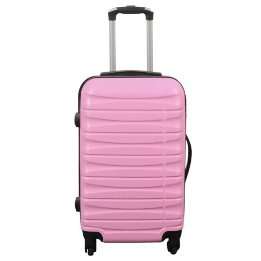 Borg Living Kabinkoffert I Rosa - Hard Abs / Polykarbonat Borg Living Kabinkoffert I Rosa - Hard Abs / Polykarbonat