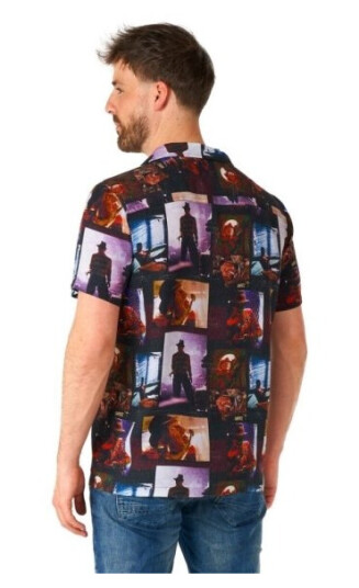 Boland Traciks Nightmare On Elm Street Skjorte OSMH-1010-2XL