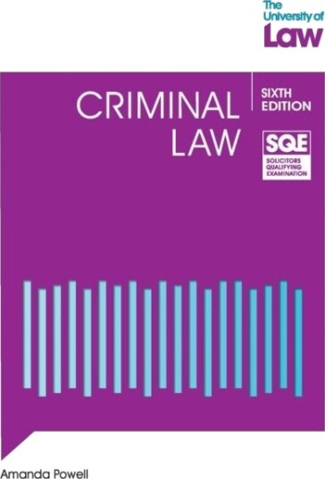 SQE Criminal Law 6e