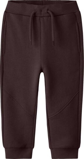 Name It Nmmvoltano Nreg Swe Pant Bru CHOCOLATE PLUM 104
