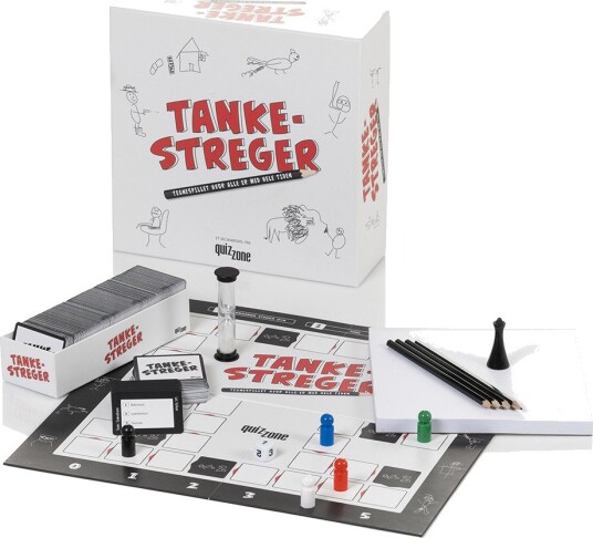 Tankestreker Spill Norsk 3-8 Spillere 8+ År