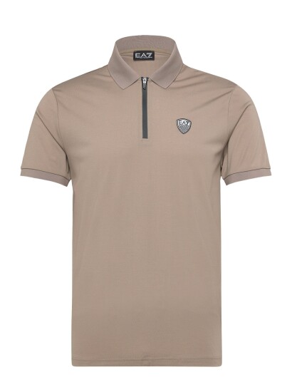 EA7 Polo Shirt Beige XS EA7 Polo Shirt Beige XS