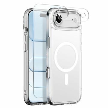 Northjo iPhone Air 3 i 1 beskyttelsessett   MagSafe kompatibel Klar