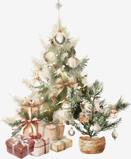 Juletre Klistremerke