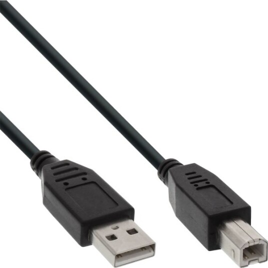 Inline 34503X 0,3 M Usb A Usb B Usb 2.0 Svart