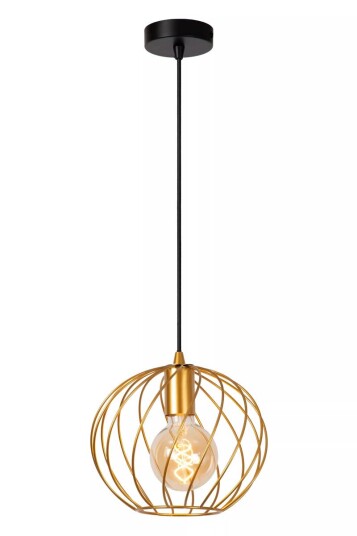 Lucide Danza takpendel 25 cm - Matt gull/messingfarget