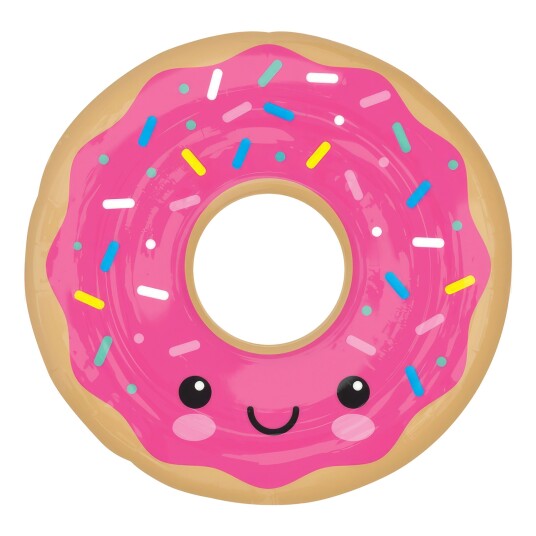 Amscan EU Folieballong Rosa Donut Shape
