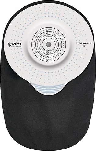 Confidence Be Soft Con stomipose maxi13-38mm svart 10 stk