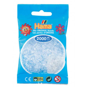 Hama Mini Perler 501-19 Klar 2000 stk Hama Mini Perler 501-19 Klar 2000 stk