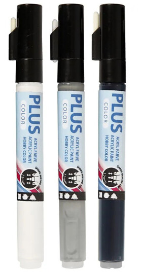 Cc Plus Color Tusj - Hvit/Grå/Svart