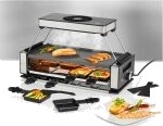 UNOLD RACLETTE 48785 Smokeless - Raclette/grill - 1.2 kW - svart/rustfritt stål UNOLD RACLETTE 48785 Smokeless - Raclette/grill - 1.2 kW - svart/rustfritt stål