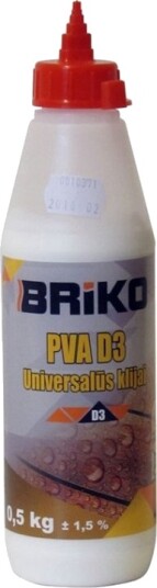 Briko Universal Wood Pva D3 Lim 0,5kg Briko Universal Wood Pva D3 Lim 0,5kg