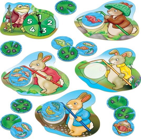 Orchard Toys Peter Rabbit Fiskespill 3+ År