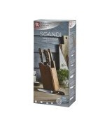 Richardson Sheffield SCANDI 5 pc knife block wood