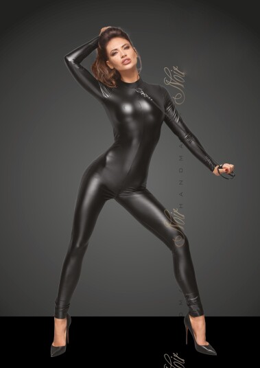 Wetlook Catsuit med Kobbel