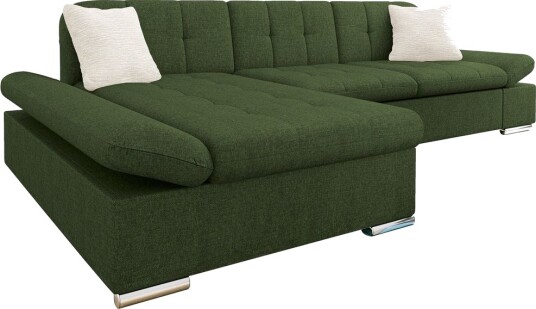 Djerra Sovesofa med Divan 3 seter Grønn
